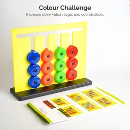 s sukan tex Montessori Sliding Puzzle Fun Logic Game for Kids image 3