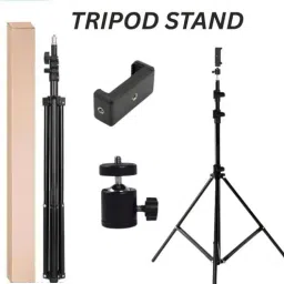 Gentle e kart ® 7 Feet Lightweight & Portable Tripod Stand with Mobile Holder and Metal Tripod-11