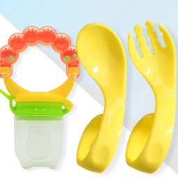 BPA Free Material Baby Self Feeding Spoon & Baby Fruit Feeding Nibbler-(BE2311)- Plastic-26