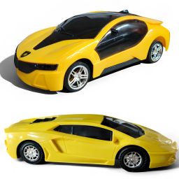 Light-Up 3D RC Car + Stylish Racing Car Combo – Twin Remote Cars with High-Speed-image-99