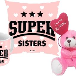 Cushion, Mug, Soft Toy Gift Set-14
