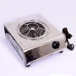 Electric G Hot Plate With Stand For Fast Cooking at Kitchen (Silver) Electric Cooking Heater-image-40