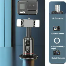 KRISHIV GADGET HUB 360° Q02 Single Gimbal for Mobile, Camera image 2