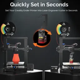 creality 3D Printer Laser Engraver Cutter Module 10W for Ender 3 Series Fitting Connector image 5