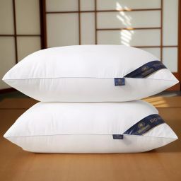 Microfibre Solid Sleeping Pillow Pack of 2-image-89