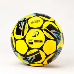 kipsta Club Ball Resist Size 5, Hybrid Technology, Rubber Coating - Yellow-picture-2
