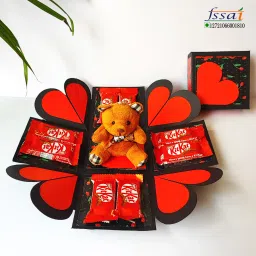 Teddy Chocolate Explosion Box Paper Gift Box-19