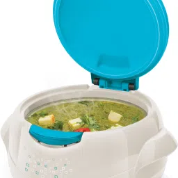 Microwow One Touch 1500 Inner Steel Casserole One Touch Lid (1340 ml) Warm Grey Cook and Serve Casserole Set-9