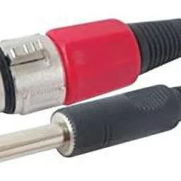 6.3 Mm Mono Male To Mic Female Xlr Cable (Microphone Cable)- 5mtr Cable (Black) Cable (Black) Cable-15