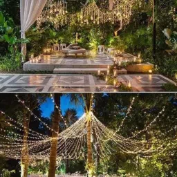 40 LEDs 11 m Gold Steady String Rice Lights-picture-0