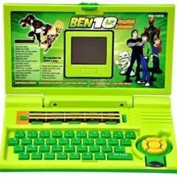 swashaa 20 activities & games fun laptop notebook computer toy for kids(Green) image 3