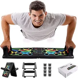 Multipurpose Push up Board for Home Fitness Training Push-up Bar (Multicolor) Fitness Accessory Kit Kit-image-71
