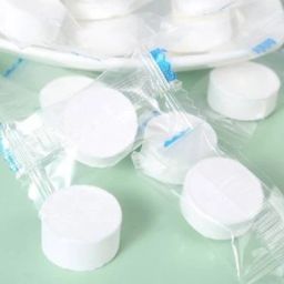 Magic Tablet Disposable Coin Towels The Tablet Napkin Could Easily Fit In A Purse, Glove Compartment Or Even A Backpack[PACK OF 50 COIN TABLET ]Coin Tissue Expands With Water-image-37