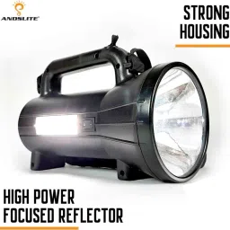 andslite Tejas Shakthi,6000mAh,LiFe PO4 battery, Lite weight and high backup 10 hrs Torch Emergency Light image 3