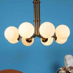 eliante by jainsons lights Gladious Gold Iron Globe Chandelier-picture-11