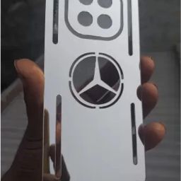 MOBIZONE REALME C63 5G SILVER MIRROR BACK PANNEL Mobile Skin-image-82