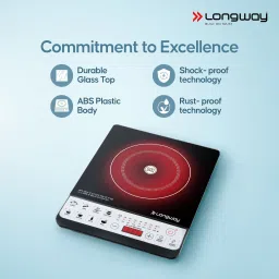 longway 2000 W Induction Cooktop Push Button image 5