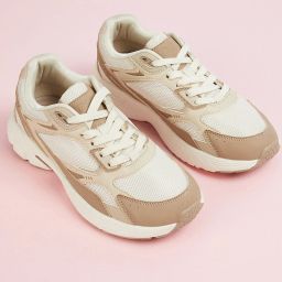 Mesh Panelled Sneakers Sneakers For Women-image-61