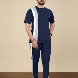 linsor fashion Striped Men Track Suit-picture-0