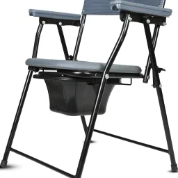 OC-C779B Foldable Commode Shower Chair Commode Chair For Adults Toilet Stool Commode Chair-7