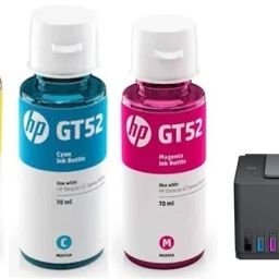 HP ORIGINAL INK BOTTLE FOR HP 581 INK TANK SMART TANK ALL IN ONE WIFI PRINTER Black + Tri Color Combo Pack Ink Bottle-image-10