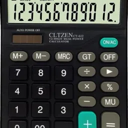 CT-612 BLACK SMART CALCULATOR 12 DIGIT Basic Calculator-16