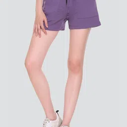 CUPID Women Cotton Mid-Rise Shorts-image-56