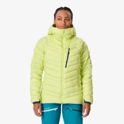 simond Women’s mountaineering down jacket - Lemon yellow-picture-12