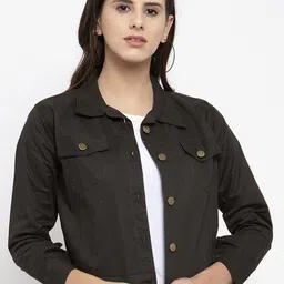 VOXATI Women Crop Tailored Jacket-image-95