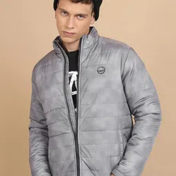 HIGHLANDER Mock Collar Puffer Jacket-image-12