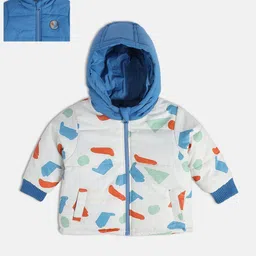MINI KLUB Boys Open Front Jacket with Patchwork-54