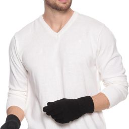Solid Winter Men Gloves-image-52