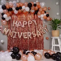 Solid Party Room Decoration Combo Set/Couple Wedding,Marriage Celebration Letter Balloon-image-21