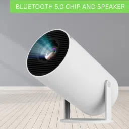 CLAIRBELL Protable Projector for Home 4K Support With Built-in App Netflix/YouTubeX169 (4500 lm / 1 Speaker / Wireless / Remote Controller) Portable Projector-6