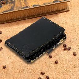 Women Casual, Ethnic, Evening/Party, Formal, Travel, Trendy Black Artificial Leather RFID Wallet-image-69