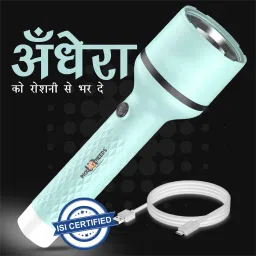 Portable 50W Rechargeable Search Light With 4 Mode Light Type C Fast Charging 5 hrs Torch Emergency Light-image-19