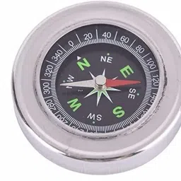 Stainless Steel Metal Body Compass for Student Outdoor Sports Compass-image-4