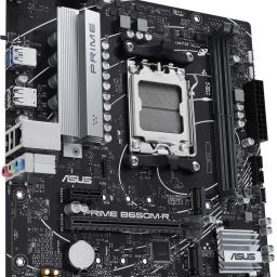 ASUS PRIME-B650M-R Micro-ATX motherboard, DDR5, PCIe 4.0, Realtek 2.5Gb Ethernet AM5Socket Micro-ATX AMD B650 Chipset DDR5 Motherboard for Desktop image 3