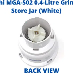 touch n feel Preethi MGA-502 0.4-Litre Grind and Store Jar (White) Mixer Juicer Jar image 3