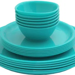 Pack of 18 PP (Polypropylene) Dinner Set-image-13