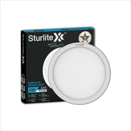 S-FIT 8W Round LED Surface Light - (Pack of 1) Ceiling Light Ceiling Lamp-14