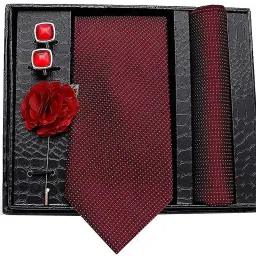 AXLON Silk Cufflink & Tie Pin Set-picture-14