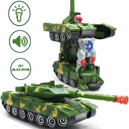 Robot Army Combat Tank With Light And Musical Sound Toy For Kids-7
