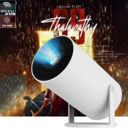 SACRO Smart Projector for Home 4K Support Rotabable Design withApp Netflix,YouTubeY207 (4500 lm / 1 Speaker / Wireless / Remote Controller) Portable Projector-15