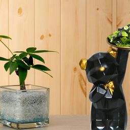BECKON VENTURE Black Dog Statue Showpiece-image-54
