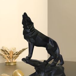 BECKON VENTURE Black Birds and Animals Figurine Showpiece-image-94
