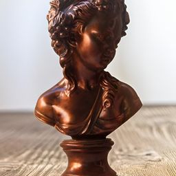 BECKON VENTURE Brown Portrait Figurine Showpiece-image-33