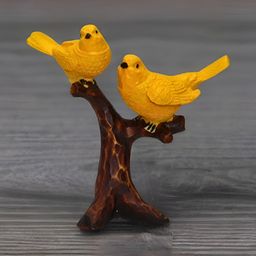 BECKON VENTURE Brown & Yellow Birds and Animals Figurine Showpiece-image-99