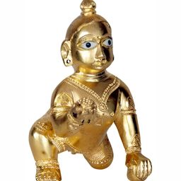 krishnagallery1 Gold Toned Religious Idol Showpiece-image-85