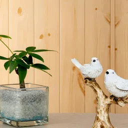 BECKON VENTURE White Tiny Birds and Animals Figurine Showpiece-image-7
